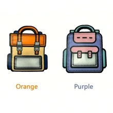 20 件便携式糖果袋、背包形糖果零食袋、带透明窗口的卡通印刷包装袋、零食礼品袋、节日派对礼品包装袋，适用于派对礼品用品、复活节情人节婚礼生日、母亲节、伴娘礼物、毕业礼物、生日礼物、结婚礼物、生日、新娘、婚礼