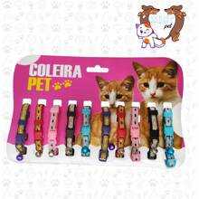 Cat Collar C Glitter Elastic Anti-Hanging - Nhiều màu - Xem 1
