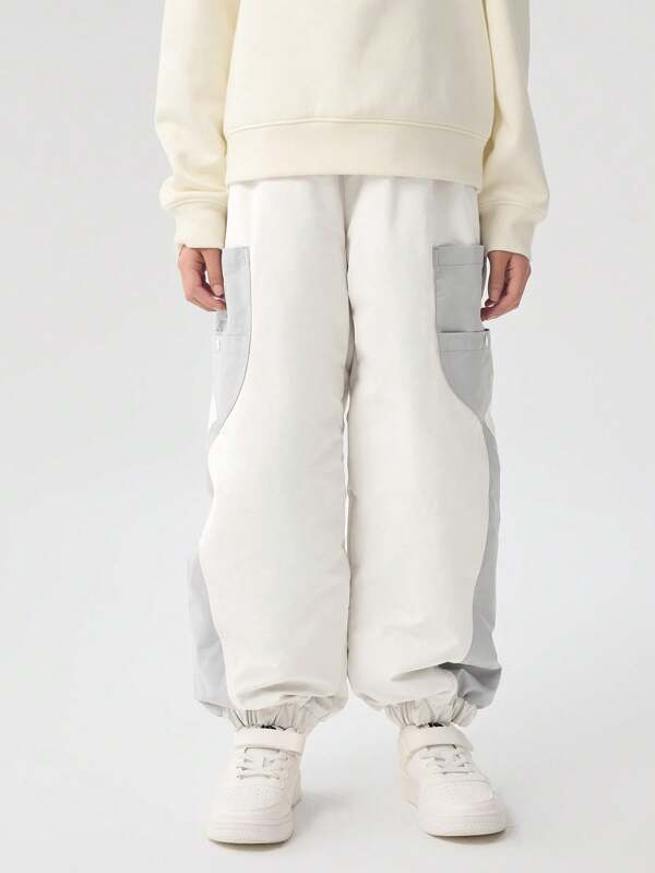 Balabala Boys' & Girls' Waterproof Pants Sporty Winter 2024 Trousers