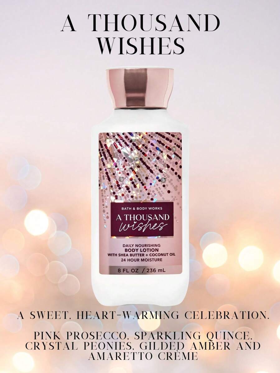 Bath & Body Works Bath And Body Works BBW Body Lotion Body Cream Body Care Fragrance - 千個願望 - 查看 1