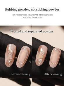 annies 16毫升/1片 无痕封层粉，丝绒哑光柔滑粉，不粘粉，魔镜粉，月光粉，美甲DIY - 彩色 - 查看 2