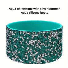 1 件硅胶杯盖图案杯底防撞保护盖，创新设计，使用方便，水钻硅胶杯盖冰王杯盖，运动水壶太空杯底盖，车载水杯硅胶盖，适合居家办公和户外旅行