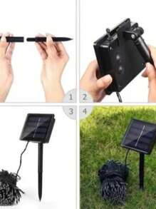 Solar Leds 10M OUTDOOR USE Christmas Outdoor Fixed And 8 Functions Waterproof String Lights - 布蘭科_LED_TY-10BF - 查看 10