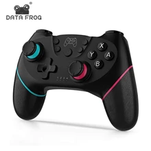 DATA FROG 无线 Switch Pro 控制器兼容 Switch 控制器/Lite/OLED，有线 PC 游戏摇杆兼容 Switch 配件