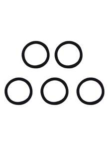 5/3/2/1 cái, Phụ kiện tóc kim loại cho nữ, Dây buộc tóc kim loại hình học đàn hồi, Dây buộc tóc quấn cho tóc dày, Dây buộc tóc đuôi ngựa màu vàng hoe đàn hồi, Phụ kiện tóc cho nữ khi đi làm hàng ngày, văn phòng, du lịch, lễ hội - Nhiều màu - Xem 8