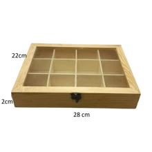 Boîte de rangement minimaliste pour la maison / Boîte décorative en bois Meilleurs cadeaux