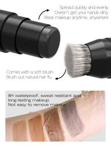 Quick-Fix Hairline Concealer Stick - Instantly Camouflage Roots & Create Natural Contour - Waterproof, Smudge-Proof, Long-Lasting - Perfect For Seamless Touch-Ups, All Hair Colors