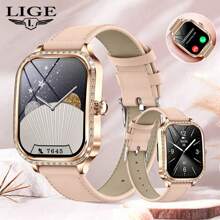 LIGE LIGE's New Smart Watch Sedentary Reminder, Breathing Training, Step Counting, Exercise Distance, Calorie Consumption, Smart Alarm Clock, Female Physiological Reminder, Multiple Exercise Modes, Fashionable, Elegant And Luxury Women's Smart Watch