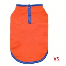 Ropa de invierno y otoño para perros, chaleco suave y cálido de forro polar para cachorros y gatos, abrigo para razas como Shih Tzu, Chihuahua, Bulldog Francés, Pug, Yorkshire
