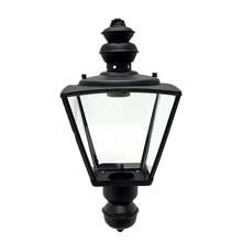 Ideal Light Ceiling Lamp Lantern 4 Sides Pendant. - Black - View 3