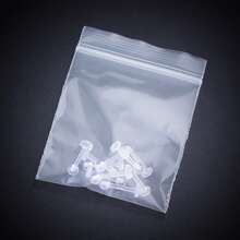 10-50pcs Clear Acrylic Lip Ring Piercing, Simple Style, Flexible Bar Body, 6/8/10/12mm, Uncoated, No Setting, Men's Body Piercing Jewelry, Ear Cartilage Tragus Helix Retainer Earrings - Lip Studs - View 9