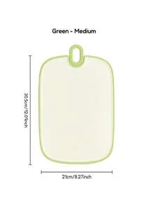 1PC Thớt hai mặt đa năng, nhà bếp có thể treo Thớt phân loại dày chống trượt, Thớt cắt rau, trái cây và thịt - màu xanh lá - Xem 11