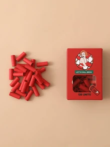 120pcs/Box Colorful Herbal Conical Filters, Hand Rolling Cigarette Filters, Natural, Healthy, Material Mouthpieces, High-Quality Smoking Accessories, Great Gift For Smokers