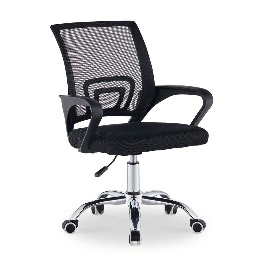 CLIPOP Home Office Chairs - Black - View 1