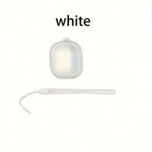 A Pair Of Transparent TWS Wireless Earphones, Stereo Wireless Earphones With LED Battery Display Screen, Type-C Charging Case, Compatible With All Smartphones, Suitable For Gaming, Music, Outdoor Sports/Business, Adult Use, Condenser Microphone, Rechargeable Battery, Polymer Lithium-Ion