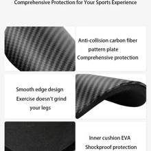 Carbon Fiber Leg Guard, Minimalist, Fashionable, Casual, Everyday Use