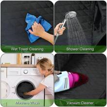 Pet Car Seat Cover Dog Protector Mat Rear Back Seat Hammock Cushion MatUK - BLACK 1 - View 8