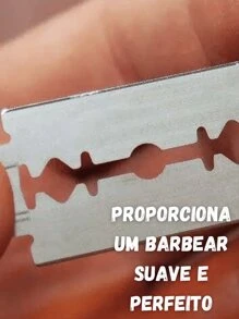 Kit 30 Blades Lord Of Egypt Professional Platinum Double Blade Provides More Precision And Durability For The Demanding Barber - 銀色 - 查看 3