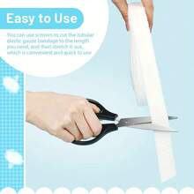 Fascia elastica tubolare per le articolazioni delle dita, morbida, resistente e traspirante, bendaggio in rete estensibile, accessori palestra, nastro sportivo