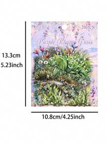 20 张/包 PET 花园系列装饰贴纸 - 均碼 - 查看 2