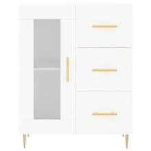 VidaXL Sideboard White 69.5x34x90 Cm Wood Material