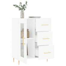 VidaXL Sideboard White 69.5x34x90 Cm Wood Material