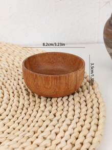 14pcs/Set Rosewood Tableware Set: Rosewood Bowls, Cups, Condiment Plates, Plates, Spoons,School Supplies