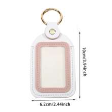 Vỏ chìa khóa ô tô đa năng 4,5*8cm Vỏ bảo vệ điều khiển từ xa Phụ kiện Túi đựng chìa khóa Tổ chức - Nhiều màu - Xem 5