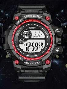 Multi-Function Electronic Alarm Watch, Teen And Youth Sports Electronic Watch With Alarm