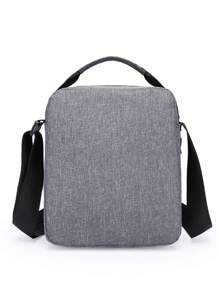 Men's Bag Casual Canvas Bag Oxford Cloth Shoulder Bag Men's Crossbody Bag Men's Bag Backpack Small Bag Business Briefcase Vacation Gifts Travel Christmas Purse Holiday Thanksgiving Winter Multi-Functional Outdoor Portable Fashionable Casual Student Hiking Tote Bag Fall Large Capacity Laptop Fall Large Capacity Laptop Funny Gifts Chest Bag Side Bags Satchel Bag Leather Bag Hobo Hip Bag Travel Essentials Camping Sling Bag Summer Back To School Spring School Supplies Mini Bag - Grey - View 5