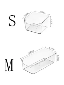 6pcs Drawer-Style Desktop Hair Accessories Storage Box Transparent Dressing Table Storage Box Anti-Fall Multi-Layer Jewelry Small Object Storage Exquisite Jewelry Storage Box Hair Clips Makeup Organizer