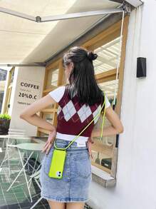 Apple Crossbody Phone Case Solid Phone Case With Lanyard Waterproof Shockproof Anti-Fall Scratch Resistant