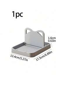 قطعة واحدة من رف تخزين الأغطية، حامل متعدد الوظائف للأغطية والمغارف، منظم مريح لملحقات سطح المطبخ
