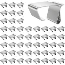 100Pcs Gutter Hooks Stainless Steel Christmas Lights Clips For Christmas Lights Holiday Lights Clips For Guttering - Silver - View 4