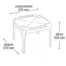 Children's Table With Cup Holder - Teia - 藍色 - 查看 4