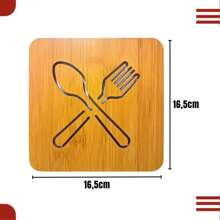 4 Pieces Kit Pot Holder Table Decoration Pot Rest Home Kitchen - ĐĨA/DAO KÉO 4 CÁI - Xem 7