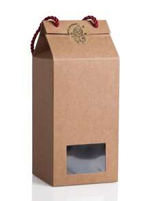 1 卷 500 张天然棕色牛皮纸自粘性永久圆形自粘标签，适用于容器、食品包装标签、婚礼派对礼品袋、食品袋、食品盒，适用于糖果、万圣节、圣诞节、圣诞节 - 彩色 - 查看 9