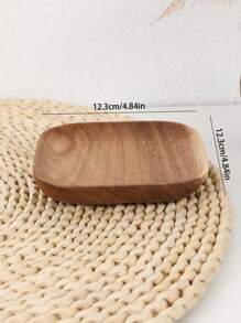 14pcs/Set Rosewood Tableware Set: Rosewood Bowls, Cups, Condiment Plates, Plates, Spoons,School Supplies