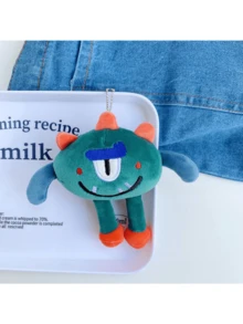 Mặt dây chuyền túi búp bê sang trọng Con quái vật nhỏ xấu xí nhưng dễ thương - Nhiều màu - Xem 6