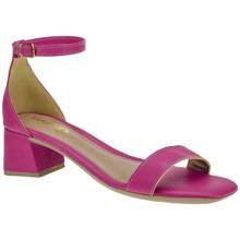 Women's Sandals Medium Thick Heel Block Closed Back Casual Basic Comfortable Original Arrazu - 玫紅色 - 查看 2