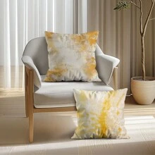 4 件套抽象纹理装饰垫套，单面印花 45*45 厘米 - 彩色 - 查看 6