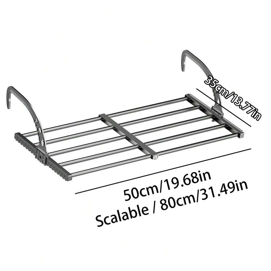 Multifunctional Window Outdoor Balcony Drying Rack, Window Sill Shoe ...