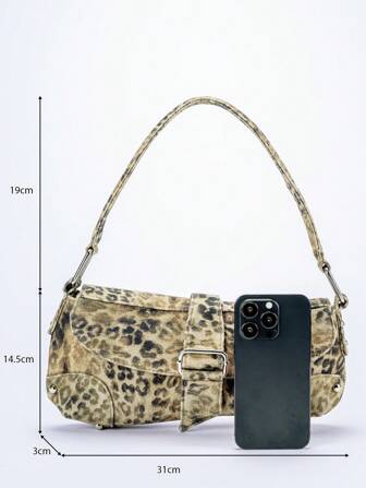 1 件银色纹理编织手拿包，带折叠串珠翻盖，复古简约风格，新娘包，非常适合派对、婚礼、舞会、晚宴/宴会，搭配婚纱、礼服、舞会礼服、生日礼服、派对礼服，时尚豹纹印花女士钱包豹纹回归