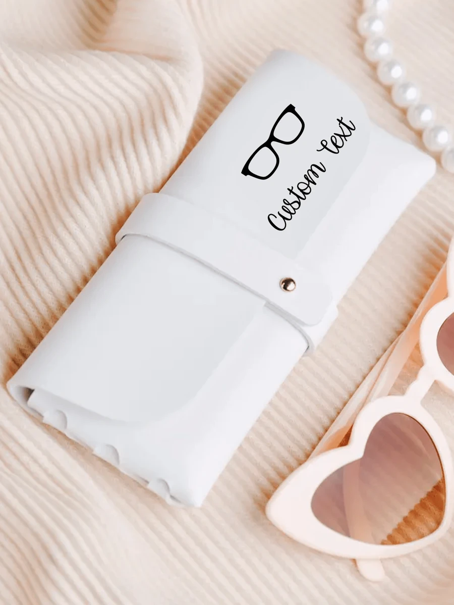 Hộp đựng kính mắt cá nhân Hộp đựng kính mắt nhỏ cho phụ nữ Hộp đựng kính đọc sách cứng Hộp đựng kính mắt mềm cho phụ nữ - Nhiều màu - Xem 1