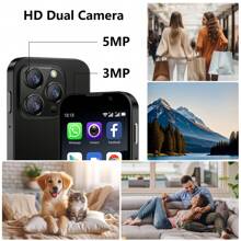 soyes. 3G Mini Smartphone, 2GB+16GB, Android Phone, 3.0 HD Screen, WiFi, Pocket Phone, Ideal Gift For Children, Easy To Use, Mini Phone, Vacation Season. Enjoy Music, TV And Games To The Fullest!