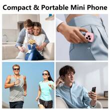soyes. 3G Mini Smartphone, 2GB+16GB, Android Phone, 3.0 HD Screen, WiFi, Pocket Phone, Ideal Gift For Children, Easy To Use, Mini Phone, Vacation Season. Enjoy Music, TV And Games To The Fullest!