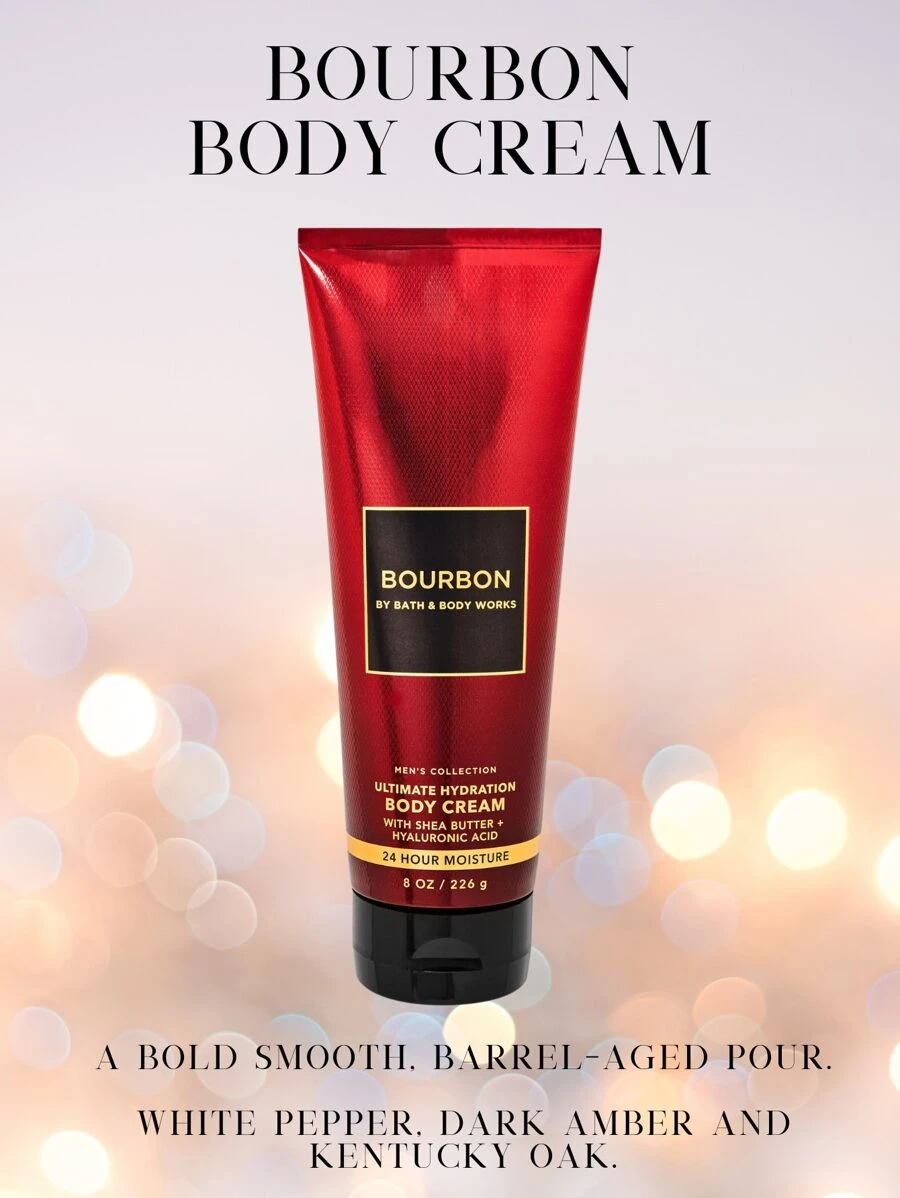 Bath & Body Works Bath And Body Works BBW Body Lotion Body Cream Body Care Fragrance - Bourbon - View 1