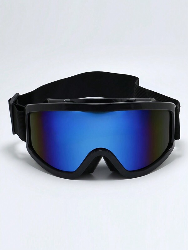 Óculos de esqui masculinos, modelo novo de 2024, armação grande, estampa retrô de alta qualidade, estilo Harley, para snowmobile, motocicleta, atividades ao ar livre, óculos esportivos, acessórios de outono