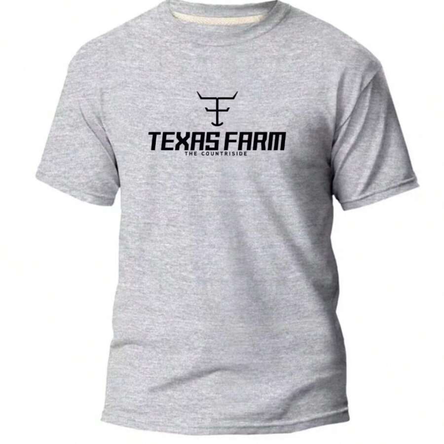 Shirt Men's Texas Country T-Shirt - 灰色 - 查看 1