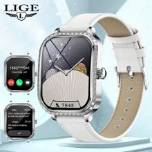 LIGE LIGE's New Smart Watch Sedentary Reminder, Breathing Training, Step Counting, Exercise Distance, Calorie Consumption, Smart Alarm Clock, Female Physiological Reminder, Multiple Exercise Modes, Fashionable, Elegant And Luxury Women's Smart Watch